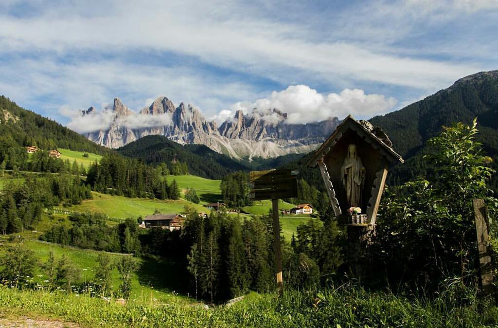 Апартаменты Jaiterhof Фунес Экстерьер фото